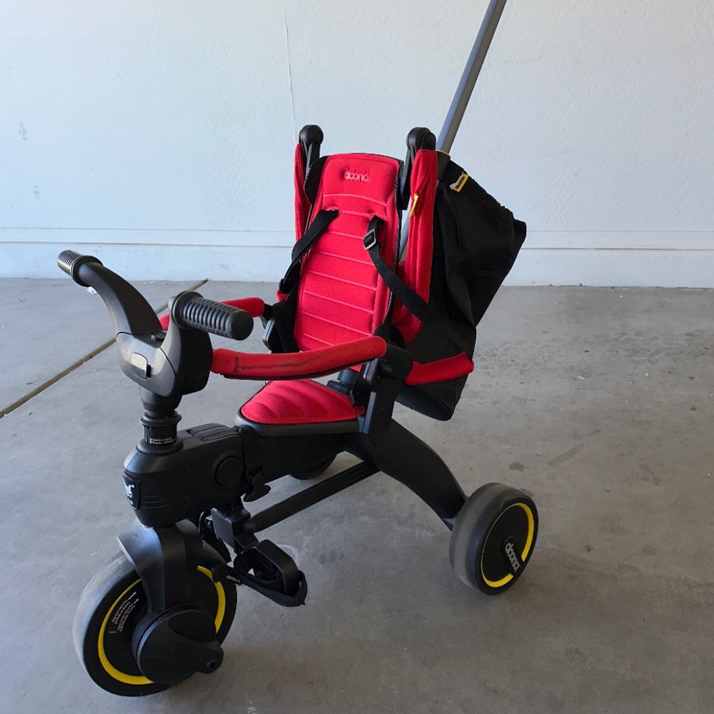 Doona Liki Trike S3 - Premium Foldable Trike for Toddlers, Toddler Tricycle Str